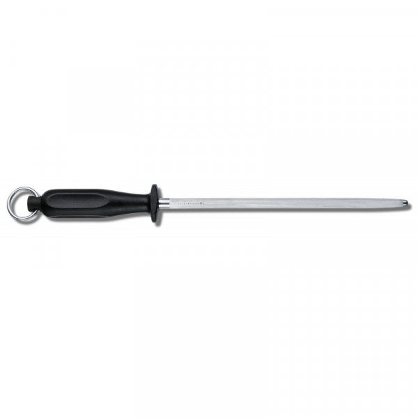Точило Kitchen 25 см круг medium з чорн. ручкою Victorinox 7.8303