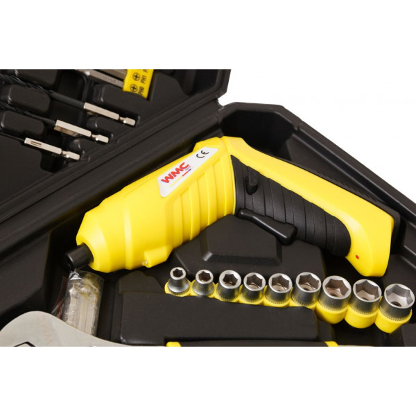 Акумуляторна викрутка з набором інструментів 110пр. WMC TOOLS 20110 Акумуляторна викрутка з набором інструментів 110пр. WMC TOOLS 20110