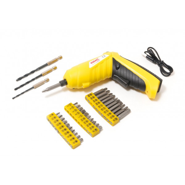 Акумуляторна викрутка з набором інструментів 110пр. WMC TOOLS 20110 Акумуляторна викрутка з набором інструментів 110пр. WMC TOOLS 20110