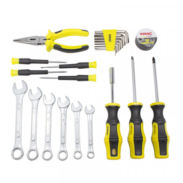 Набір інструментів 64 предмети WMC TOOLS WT-1064