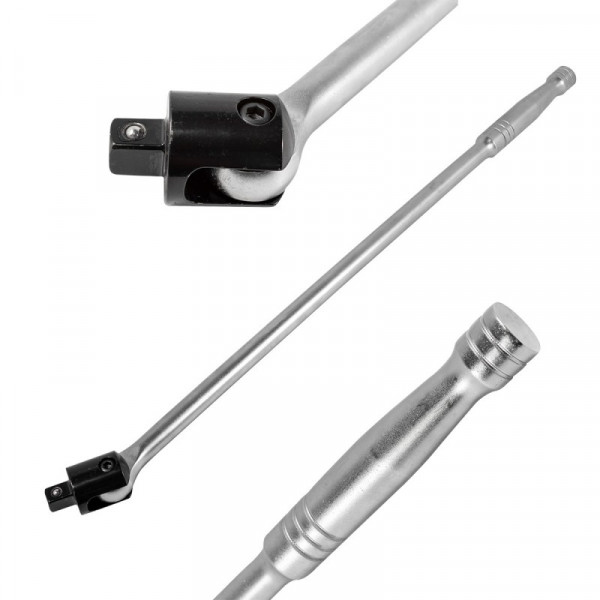 Вороток 1/2" 600мм шарнірний FORCEKRAFT FK-8014600U