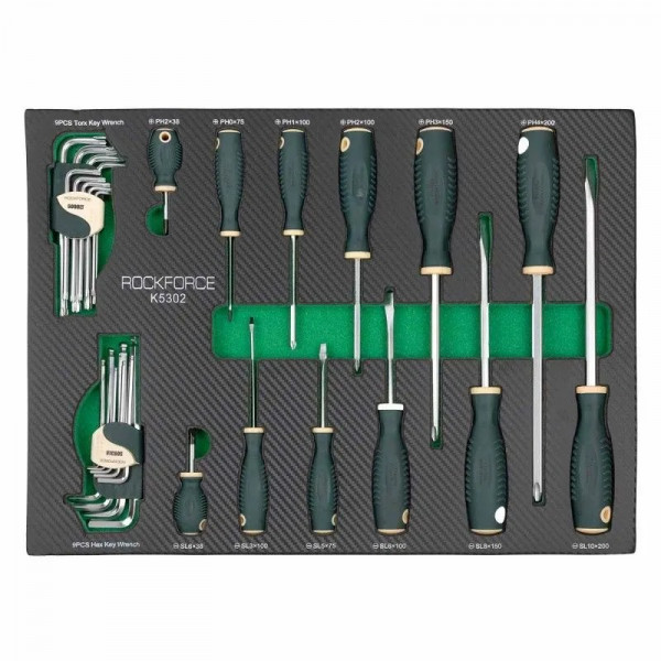 Візок з інструментом 172 предмета RockFORCE RF-55306 Візок з інструментом 172 предмета RockFORCE RF-55306