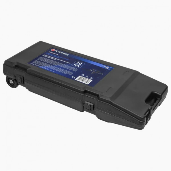 Циліндр гідравлічний 10т з насосом та комплектом надставок, набір для кузовних робіт FORSAGE F-T71002L