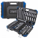Набір інструментів 216+2 предметів. 1/4'', 3/8'', 1/2'' SCHEPPACH SCH-38841+2