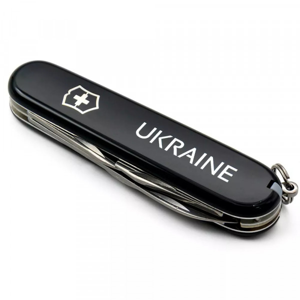 Складной нож Victorinox Spartan Ukraine 91 мм 12 функций Ukraine (1.3603.3_T0140u)