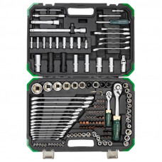 Набір інструментів 125+6пр. 1/4'', 1/2'' (6гр.) ROCKFORCE RF-41252-5 Premium
