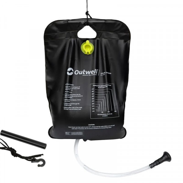 Душ портативний Outwell Solar Shower 20L Black (651067) 929041