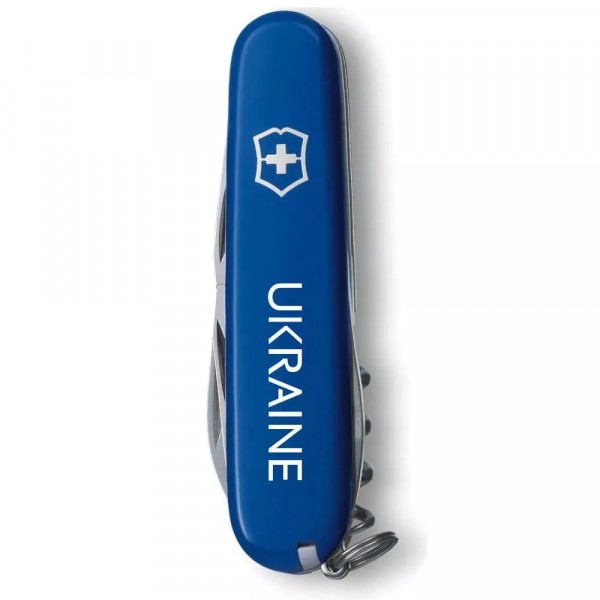 Складаний ніж 91 мм Victorinox Spartan Ukraine Ukraine 2 шари 12 функцій Синій (1.3603.2_T0140u) Складаний ніж 91 мм Victorinox Spartan Ukraine Ukraine 2 шари 12 функцій Синій (1.3603.2_T0140u)