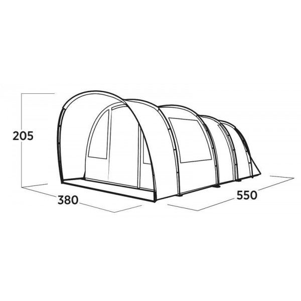 Намет шестимісний Easy Camp Skarvan 6 (120498) (931573)