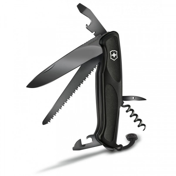 Складаний ніж Victorinox RANGER 55 GRIP Onyx Black 0.9563.C31P
