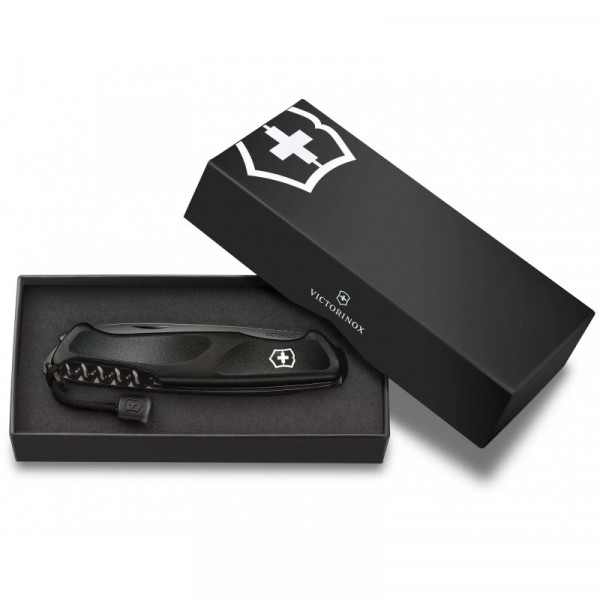 Складаний ніж Victorinox RANGER 55 GRIP Onyx Black 0.9563.C31P