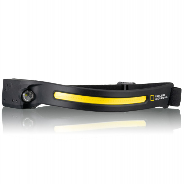 Ліхтар налобний National Geographic Iluminos Stripe 300 lm + 90 Lm USB Rechargeable (9082600) (930158)