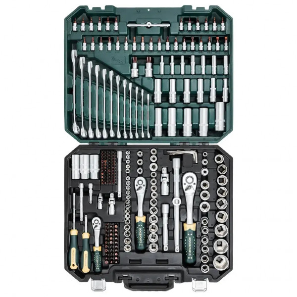 Набір інструментів 216пр. 1/4" 3/8" 1/2" (6гр,12гр) Rockforce RF-38841 Premium