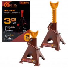 Підставка ремонтна 3т (280-415мм) (к-т 2шт) Forstime FT-T43001C