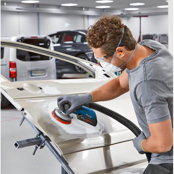 Ексцентрикова шліфмашина акумуляторна Bosch Professional GEX 18V-125, без акб 0601372201