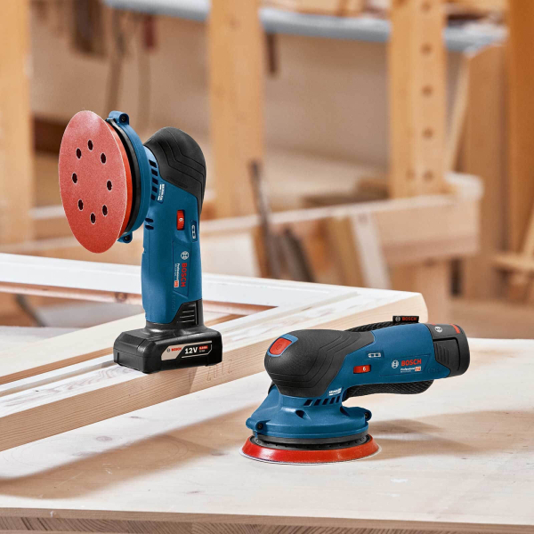 Ексцентрикова шліфмашина акумуляторна Bosch Professional GEX 18V-125, без акб 0601372201