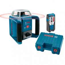 Ротаційний лазерний нівелір Bosch Professional GRL 400 H в чемодані з приймачем LR 1, акб 1,2V HR20 та з/п 0601061800