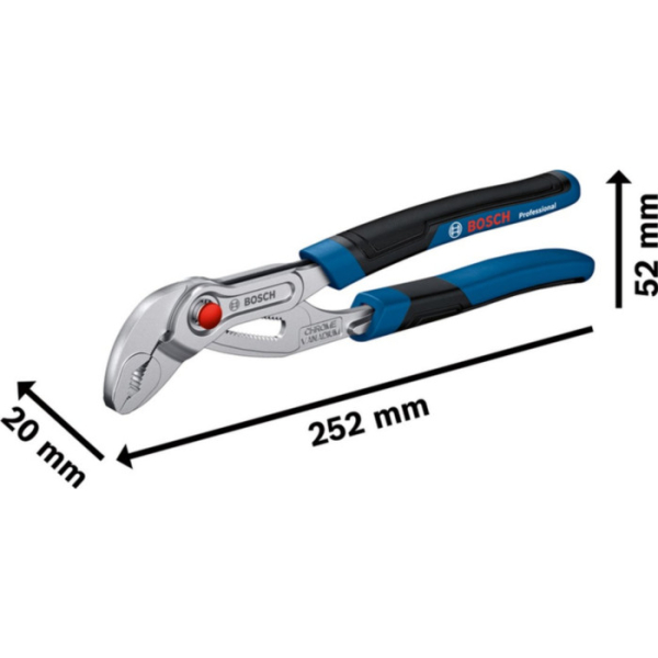 Сантехнічні плоскогубці Bosch Professional 250 мм 1600A02W3N