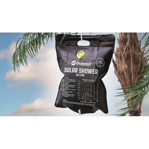 Душ портативний Outwell Solar Shower 20L Black (651067) 929041
