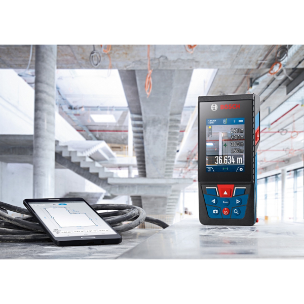 Лазерний далекомір Bosch Professional GLM 150-27 C з чохлом 0601072Z00