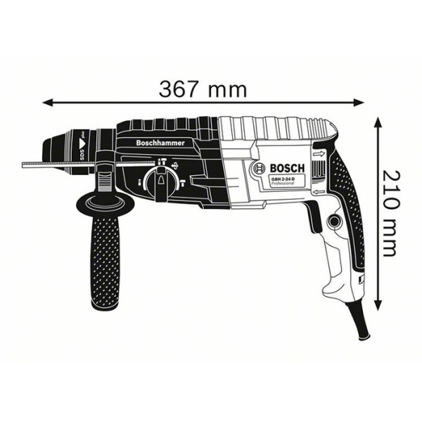 Перфоратор Bosch Professional GBH 240 в чемодані 0611272100