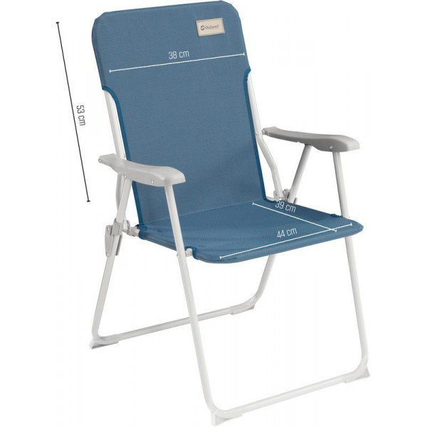 Крісло кемпінгове Outwell Blackpool Ocean Blue (470346) 928873