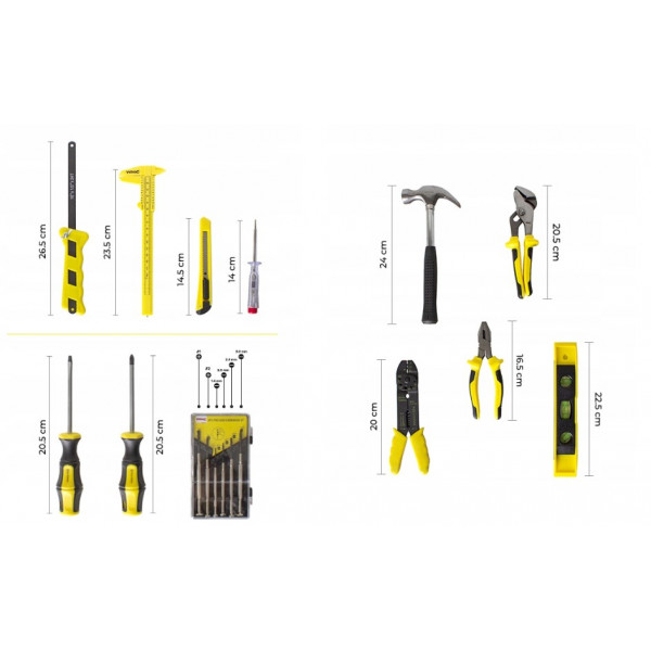 Набір інструментів 1001 предметів WMC TOOLS 201001