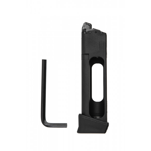Магазин для страйкбольного пістолета Umarex Glock Glock 17 / Glock 34 кал. 6мм. CO2 2.6415.1 Магазин для страйкбольного пістолета Umarex Glock Glock 17 / Glock 34 кал. 6мм. CO2 2.6415.1