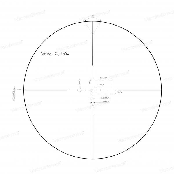 Приціл оптичний Vector Optics Matiz 2-7x32 (25,4 мм) SFP VOW-MOA SCOM-33 Приціл оптичний Vector Optics Matiz 2-7x32 (25,4 мм) SFP VOW-MOA SCOM-33