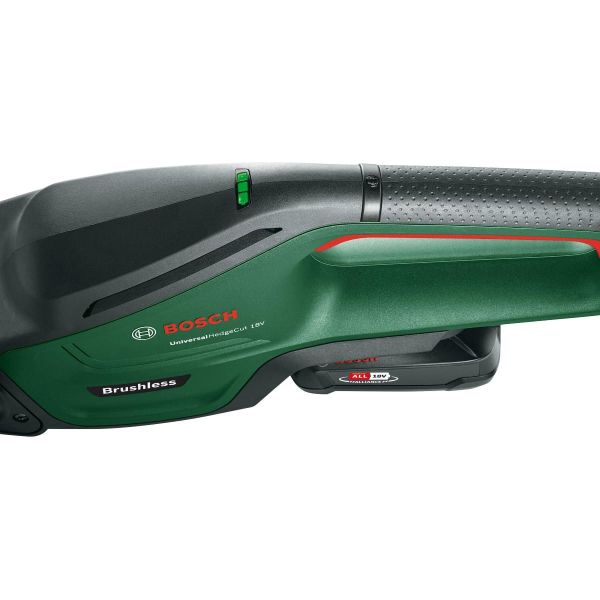 Кущоріз акумуляторний Bosch UniversalHedgecut 18V-50, 1 акб 18 В 2.5 Ah і з/п AL 1830 CV 0600849K01