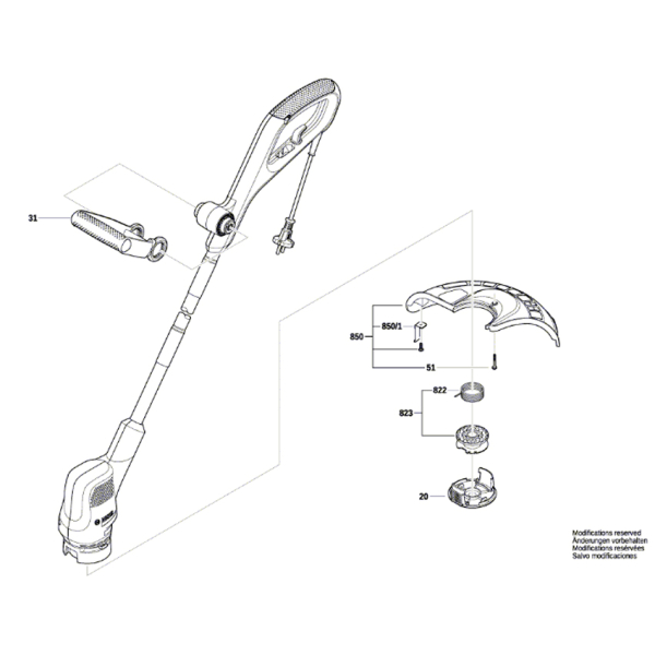 Тример Bosch EasyGrassCut 23 06008C1H01