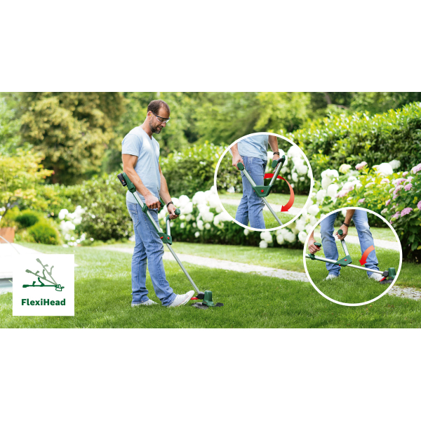 Тример акумуляторний Bosch UniversalGrassCut 18V-260 (06008C1D03) з акумулятором та зарядкою