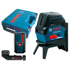 Комбінований лазер Bosch Professional GCL 2-50 в чемодані з приймачем LR 6, тримачем RM 1 0601066F01