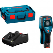 Універсальний детектор Bosch Professional D-tect 120 в L-Boxx 136 з 1 акб GBA 12V 2.0Ah та з/п GAL 12V-40 0601081301