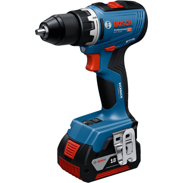 Акумуляторний дриль-шурупокрут Bosch GSR 18V-65 (06019N3203) 2 Аку 5Ач + ЗП та L-Boxx