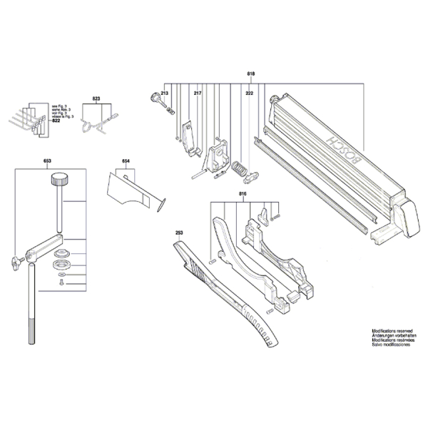 Комбінована пила Bosch GTM 12 JL Professional 0601B15001