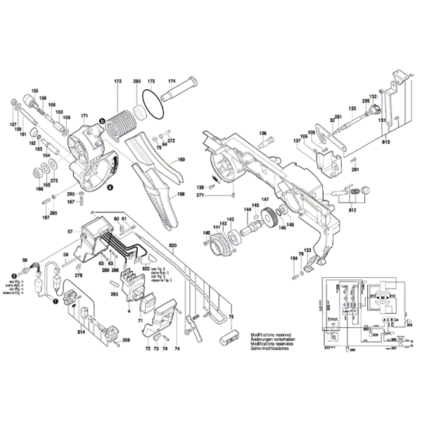 Комбінована пила Bosch GTM 12 JL Professional 0601B15001