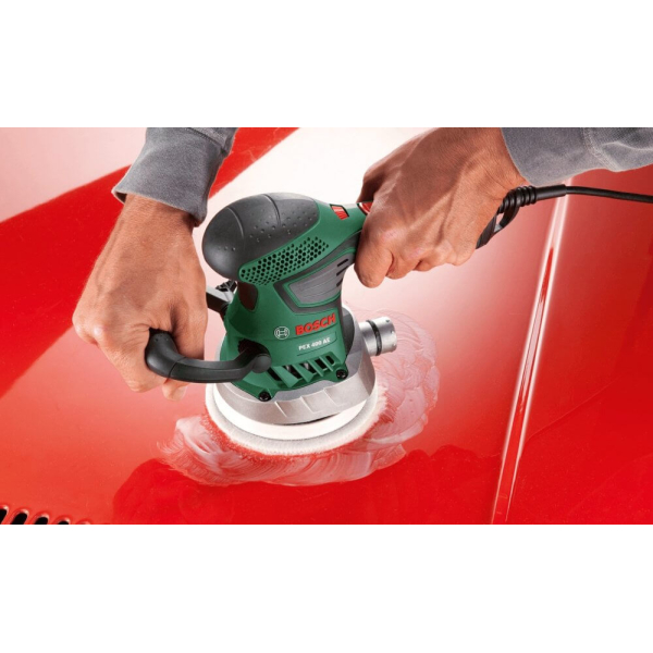 Ексцентрикова шліфувальна машина Bosch PEX 400 AE у валізі 06033A4000
