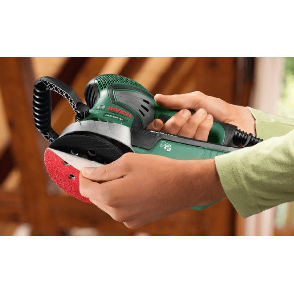 Ексцентрикова шліфувальна машина Bosch PEX 400 AE у валізі 06033A4000