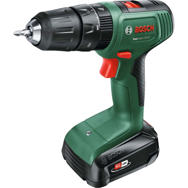 Акумуляторний ударний шурупокрут Bosch EasyImpact 18V-40 (06039D8101) 1.5Ah