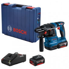 Акумуляторний перфоратор Bosch GBH 185-LI Professional з 2 акб GBA 18V 4.0Ah, з/п GAL 18V-40 у чемодані 0611924021