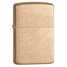 Запальничка бензинова армована ZIPPO Armor®  Gold Tumbled Brass золотистая (28496)
