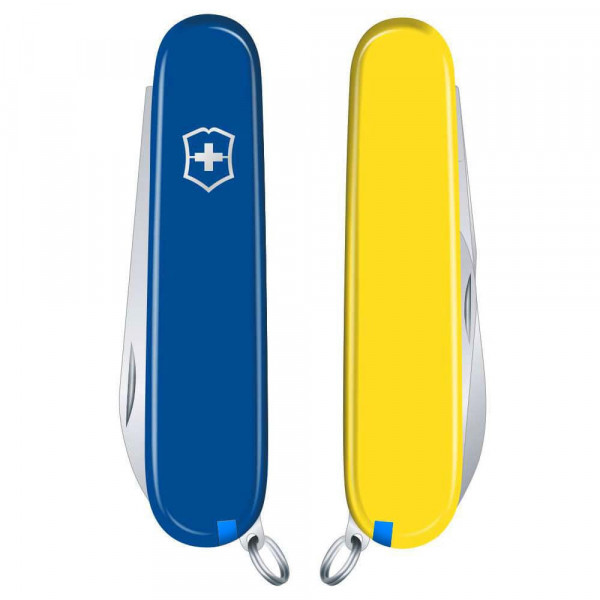 Складаний ніж Victorinox BANTAM UKRAINE синьо-жовтий 0.2303.2.8