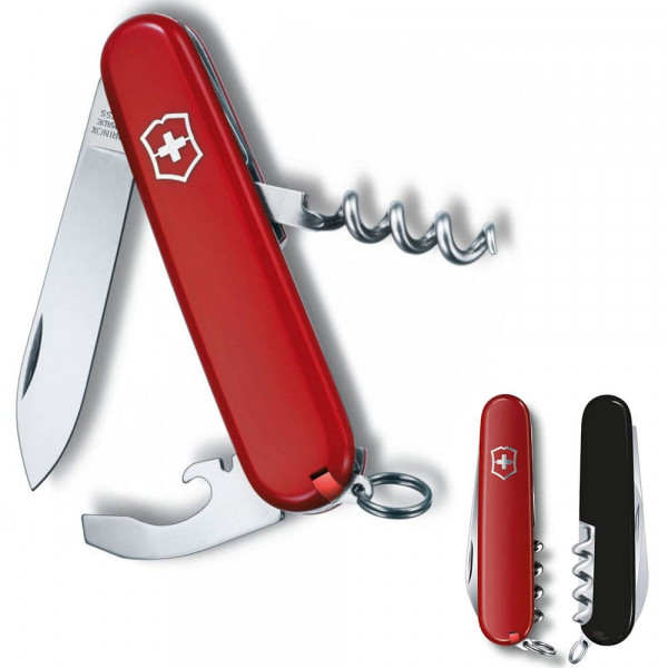 Складаний ніж Victorinox WAITER UKRAINE червоно-чорний 0.3303.1.3
