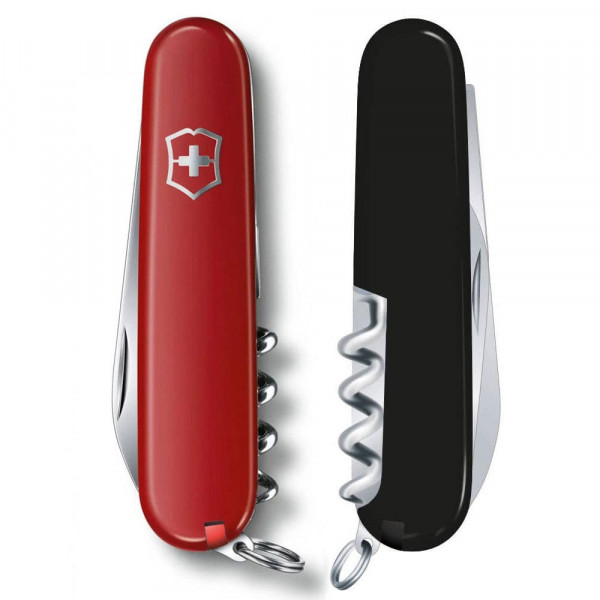 Складаний ніж Victorinox WAITER UKRAINE червоно-чорний 0.3303.1.3