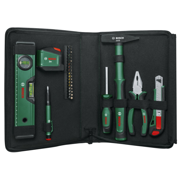 Універсальний набір ручних інструментів Bosch, 25 шт 1600A02BY6 Універсальний набір ручних інструментів Bosch, 25 шт 1600A02BY6