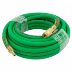 Шланг гумовий повітряний армований з фітингами 10*16мм*10м ROCKFORCE RF-AHC-52F