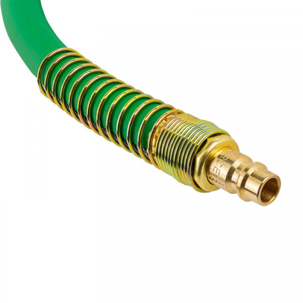 Шланг гумовий повітряний армований з фітингами 10*16мм*10м ROCKFORCE RF-AHC-52F