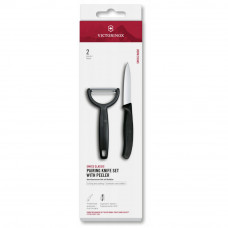 Набір для чищення овочів Victorinox Swiss Classic 2шт чорн 6.7113.22