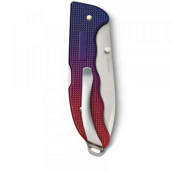 Складаний ніж 136мм Victorinox EVOKE Alox 4 функції блокування кліп Синьо-червоний (0.9411.D221) Складаний ніж 136мм Victorinox EVOKE Alox 4 функції блокування кліп Синьо-червоний (0.9411.D221)